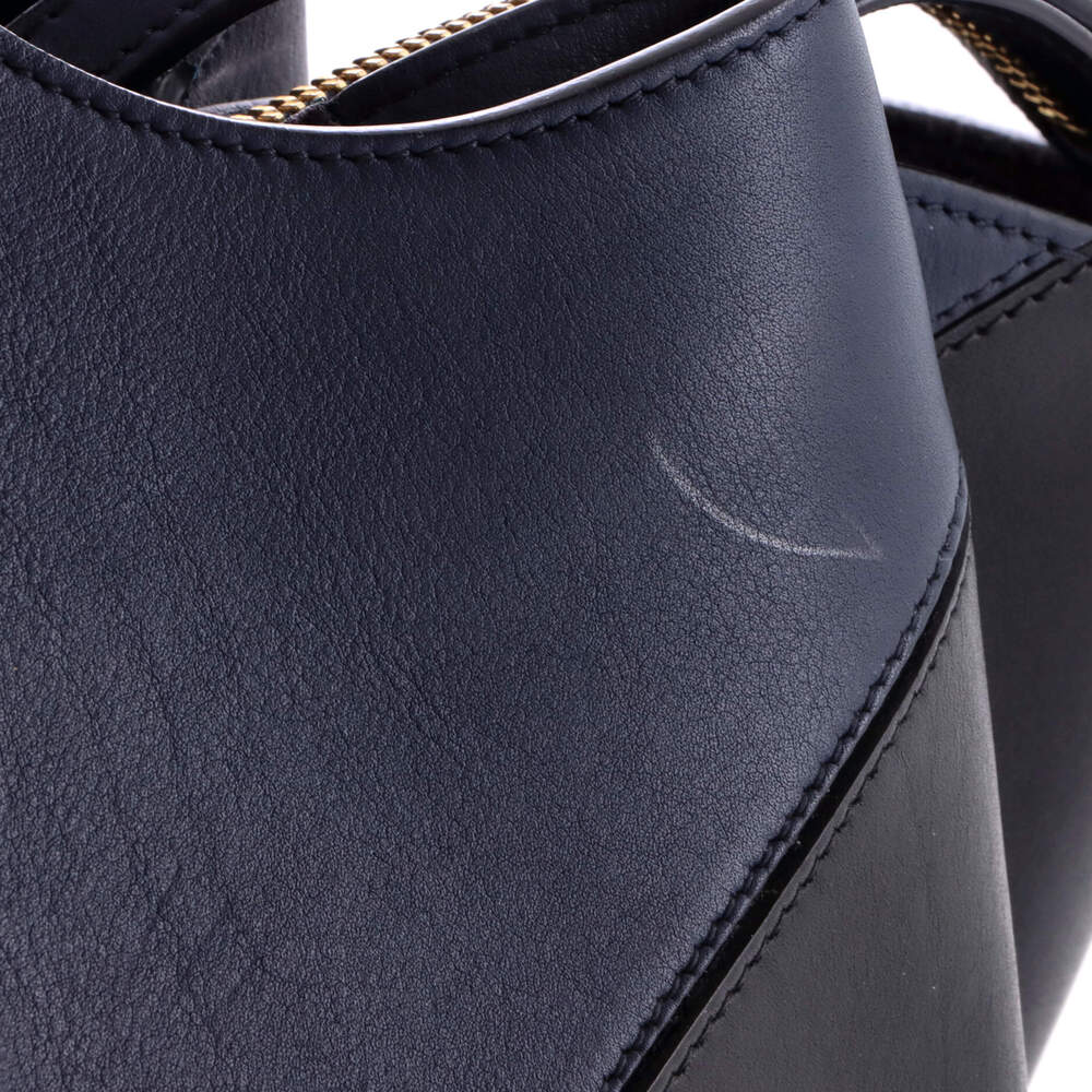 Celine Tri-Fold Shoulder Bag Smooth #257170C10B - Picture 6 of 8
